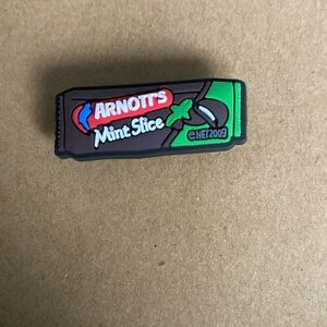 🐊6/$12🐊 Arnott’s Mint Slice Croc Charm